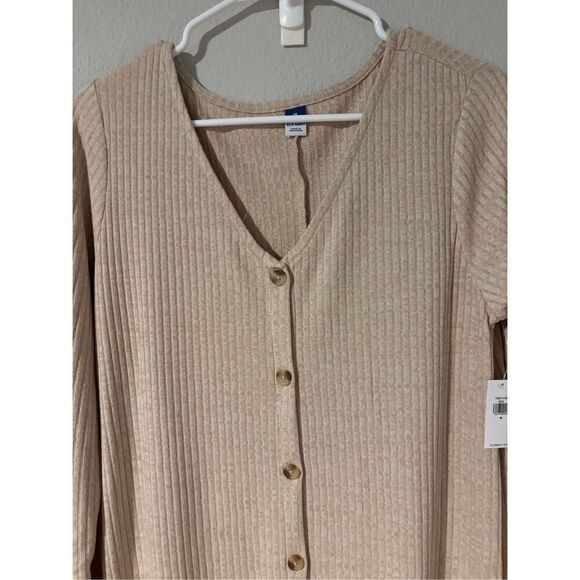 ❤️Old Navy Rib Knit Cardigan Midi Dress - Picture 3 of 7